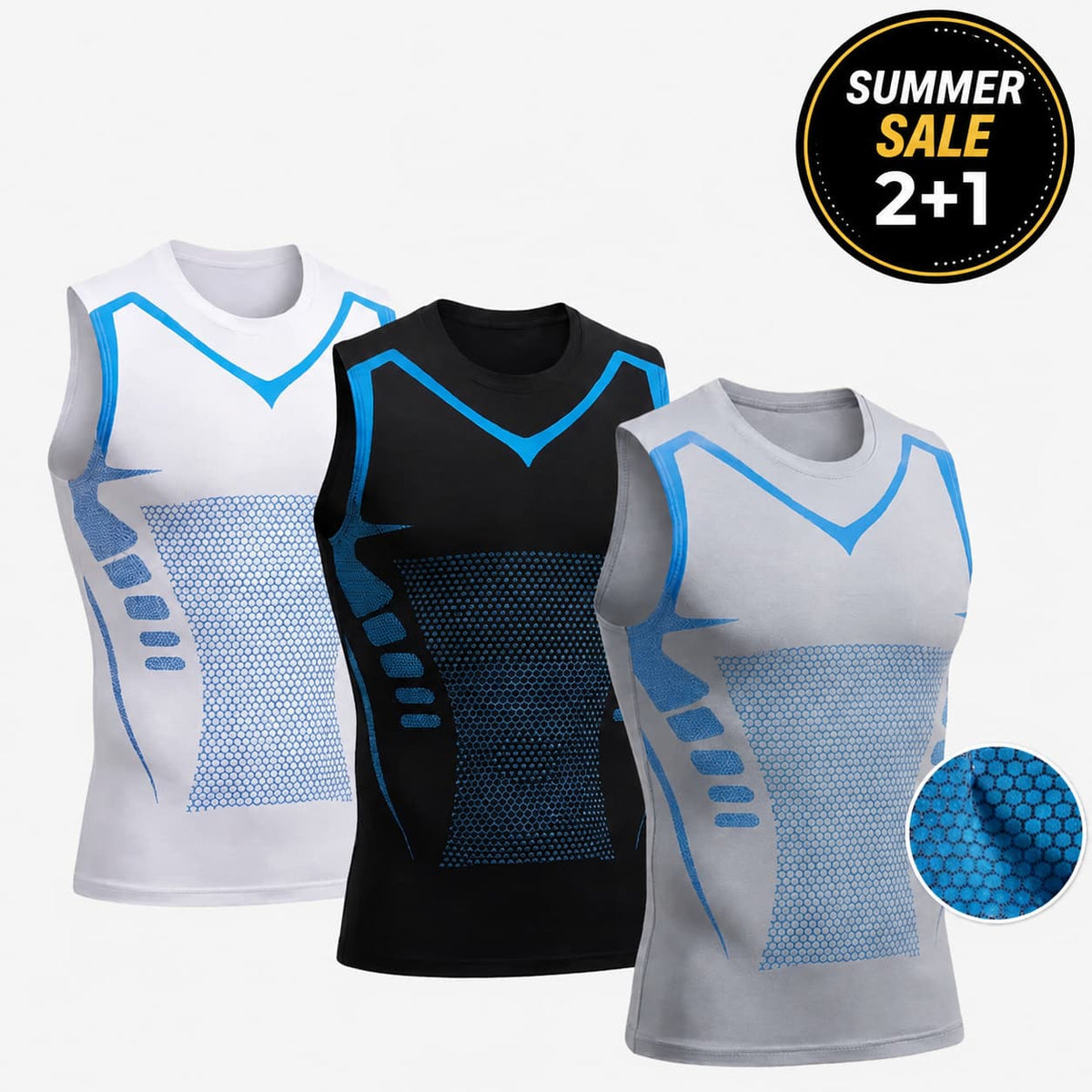 Mona Skin Vest — Men’s Shaping Vest